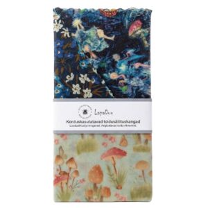 beeswax wraps fairy forest